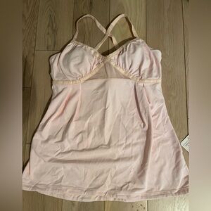 Lululemon Blush Pink Athletic Tank Top